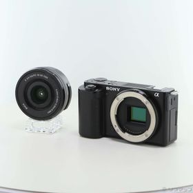 (中古)SONY VLOGCAM ZV-E10L パワーズームレンズキット ブラック(198-ud)