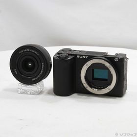 (中古)SONY VLOGCAM ZV-E10 II パワーズームレンズキット ブラック ZV-E10M2K B(349-ud)