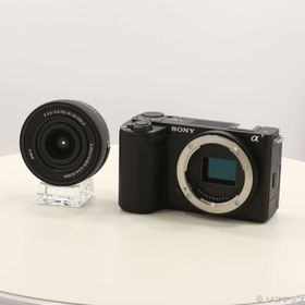 (中古)SONY VLOGCAM ZV-E10 II パワーズームレンズキット ブラック ZV-E10M2K B(258-ud)