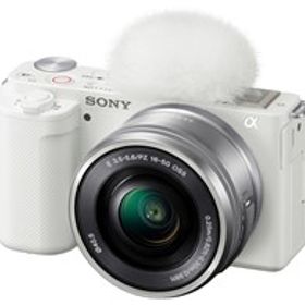 ★ソニー / SONY VLOGCAM ZV-E10Y ダブルズームレンズキット [ホワイト]