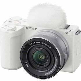 ソニー ZV-E10M2K-W デジタルカメラ「VLOGCAM ZV-E10 II」パワーズームレンズキット（ホワイト）SONY[ZVE10M2KW] 返品種別A
