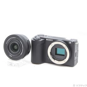 (中古)SONY VLOGCAM ZV-E10 II パワーズームレンズキット ブラック ZV-E10M2K B(198-ud)