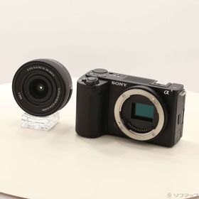 (中古)SONY VLOGCAM ZV-E10 II パワーズームレンズキット ブラック ZV-E10M2K B(305-ud)