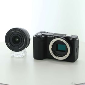 (中古)SONY VLOGCAM ZV-E10 II パワーズームレンズキット ブラック ZV-E10M2K B(349-ud)