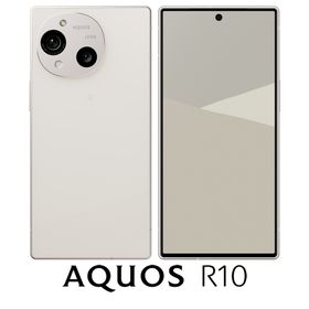 SHARP（シャープ） SH-M31A-W AQUOS R10（12GB/256GB） カシミヤホワイト（SIMフリー版）[SHM31AW] 返品種別B