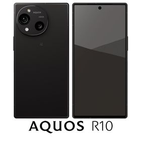 SHARP（シャープ） SH-M31A-B AQUOS R10（12GB/256GB） チャコールブラック（SIMフリー版）[SHM31AB] 返品種別B