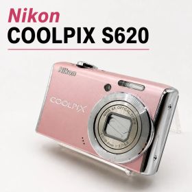 Nikon COOLPIX S620 ピンク ニコン デジカメ コンデジ カメラ