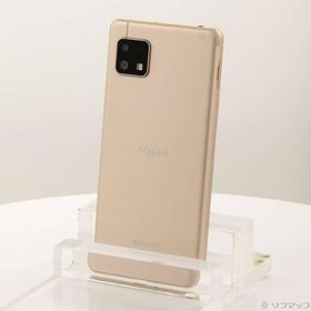 〔中古〕SHARP(シャープ) AQUOS sense4 lite 64GB ライトカッパー SH-RM15 楽天 SIMフリー〔305-ud〕