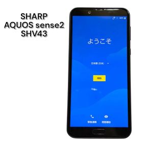 SHARP AQUOS SHV43 スマホ ジャンク Android ブラック