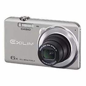 【中古】CASIO デジタルカメラ EXILIM EXZS26SR 1610万画素 光学6倍ズーム 広角26mm EX-ZS26SR シルバー 9jupf8b