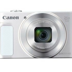 【中古】Canon コンパクトデジタルカメラ PowerShot SX620 HS ホワイト 光学25倍ズーム/Wi-Fi対応 PSSX620HSWH当店保証30日間 人気モデル 高画質 売れ筋