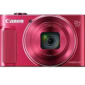 【中古】「ほぼ新品」Canon コンパクトデジタルカメラ PowerShot SX620 HS レッド 光学25倍ズーム/Wi-Fi対応 PSSX620HSRE