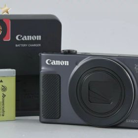 【中古】Canon キヤノン PowerShot SX620 HS ブラック コンパクトデジタルカメラ
