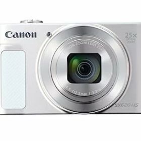 【中古】「ほぼ新品」Canon コンパクトデジタルカメラ PowerShot SX620 HS ホワイト 光学25倍ズーム/Wi-Fi対応 PSSX620HSWH