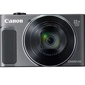 【中古】(非常に良い)Canon キヤノン コンパクトデジタルカメラ PowerShot SX620HS ブラック 光学25倍ズーム PSSX620HS(BK)