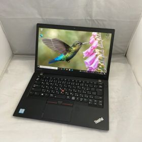 【中古】[ lenovo ] thinkpad t470s 20HFCTO1WW / [CPU]Core i7 7600U / 2.8GHz / [メモリ] 4GB / [SSD] 256GB / [OS] Windows 10 Pro 64bit
