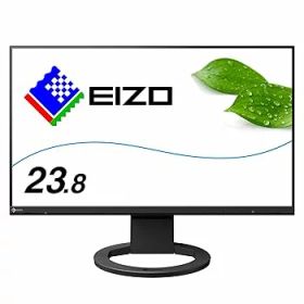 【中古】【未使用】EIZO FlexScan EV2490-BK （23.8型モニター/1920×1080/USB Type-C対応/デイジーチェーン機能搭載/アンチグレアIPS/疲れ目軽減/ブラック/The war