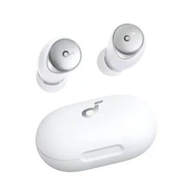 【中古】 Anker Soundcore Space A40（完全ワイヤレスイヤホン）【最大50時間再生 / 小型軽量 / ウルトラノイズキャンセリング 2.0 / ハイレゾ / LDAC / マルチポイント対応 / ワイヤレス充電 / 外音取り込み / マイク内蔵 / PSE技術基準適合】 ホワイト