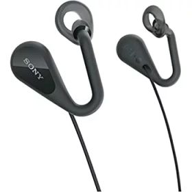 【中古】ソニー SONY イヤホン STH40DJP : インイヤー / 開放型 / デュアルリスニング / マイク付 2018年モデル ブラック STH40DJP B