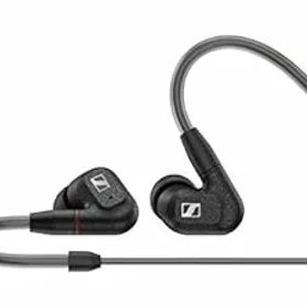 【中古】ゼンハイザー Sennheiser イヤホン 有線 IE 300 ブラック ダイナミック カナル型 オーディオファイル MMCX 高遮音性 【国内正規品】