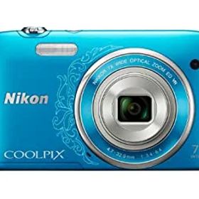 【中古】 Nikon ニコン デジタルカメラ COOLPIX S3500 光学7倍ズーム 有効画素数 2005万画素 オリエンタルブルー S3500DBL
