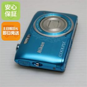 【中古】 美品 COOLPIX S3500 オリエンタルブルー 安心保証 即日発送 デジカメ Nikon 本体 土日祝発送OK