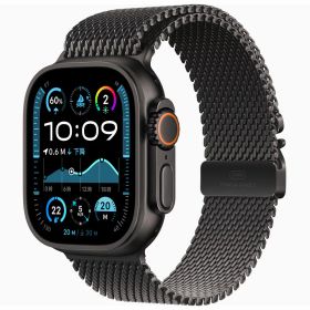 【新品/在庫あり】 Apple Watch Ultra 2 GPS+Cellularモデル 49mm MX5U3J/A [ブラック・ブラックチタニウムミラネーゼループ M]