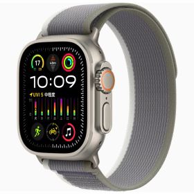 ★5/1 ポイント2倍★【新品】ネットワーク利用制限SBM△×判定 Apple Watch Ultra 2 GPS+Cellularモデル 49mm MRF43J/A [ グリーン/グレイトレイルループ M/L ]