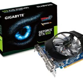 【中古】 GIGABYTE グラフィックボード Geforce GTX650 1GB PCI-E GV-N650OC-1GI/A