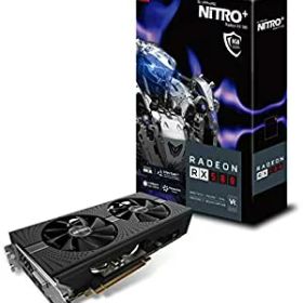 【中古】Sapphire 11265-01-20G Radeon Nitro+ Rx 580 8GB GDDR5 デュアルHDMI/DVI-D/デュアルDP バックプレート付き PCI-Eグラフィックカード