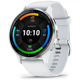 【エントリーで最大全額ポイント還元｜7/5まで】 GARMIN｜ガーミン Venu 3（ヴェニュー 3）GPSスマートウォッチ Whitestone / Silver 010-02784-40【Suica対応】
