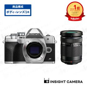 オリンパス OM-D E-M10 MarkIVボディ シルバー + 望遠ズームレンズセット M.ZUIKO DIGITAL ED 40-150mm F4.0-5.6 R OLYMPUS（出荷後転送不可）