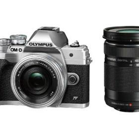 オリンパス ミラーレス一眼 OM-D E-M10 Mark IV EZダブルズームキット シルバー