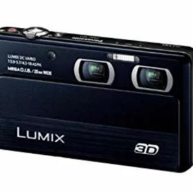【中古】パナソニック デジタルカメラ ルミックス 3D1 光学4倍 ブラック DMC-3D1-K tf8su2k