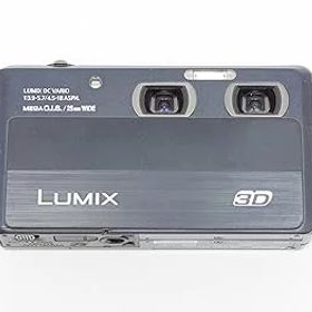 【中古】パナソニック デジタルカメラ ルミックス 3D1 光学4倍 ブラック DMC-3D1-K