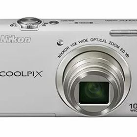 【中古】Nikon デジタルカメラ COOLPIX クールピクス S6200 ナチュラルホワイト S6200WH