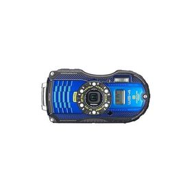 RICOH 防水デジタルカメラ RICOH WG-4GPS ブルー 防水14m耐ショック2.0m耐寒-10 (中古品)