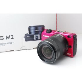 Canon キヤノン EOS M2 レッド レンズキット