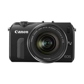 Canon ミラーレス一眼カメラ EOS M レンズキット EF-M18-55mm F3.5-5.6 IS STM ブラック EOSMBK-18-55ISSTMLK