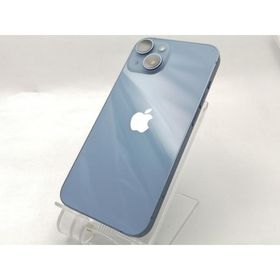 【中古】Apple 国内版 【SIMフリー】 iPhone 14 128GB ブルー MPVJ3J/A【ECセンター】保証期間１ヶ月【ランクB】