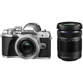 OLYMPUS ミラーレス一眼カメラ OM-D E-M10 MarkIII EZダブルズームキット シルバー