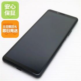 【中古】超美品 SOV43 Xperia 10 II ブラック スマホ SONY 安心保証 即日発送 土日祝発送OK