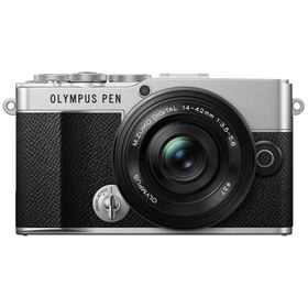 オリンパス OLYMPUS ミラーレス一眼カメラ(レンズキット)シルバー PEN E-P7 14-42mm EZレンズキット シルバー
