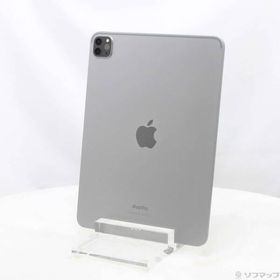 〔中古〕Apple(アップル) iPad Pro 11インチ 第4世代 128GB スペースグレイ MNXD3J／A Wi-Fi〔198-ud〕
