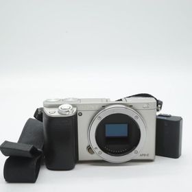 【良品】SONY ミラーレス一眼 α6000 ボディ シルバー ILCE-6000 S