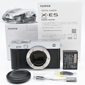 FUJIFILM X-E5 ボディ シルバー ショット数 1569回 極上品