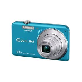 CASIO デジタルカメラ EXILIM 1610万画素 6倍 ブルー EX-ZS25BE