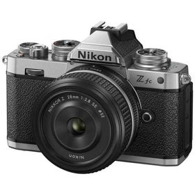 ニコン Nikon ミラーレス一眼カメラ(レンズキット)シルバー Z fc Z 28mm F2.8 （Special Edition）レンズキット シルバー