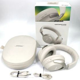 【ポイント5倍：6/20 20時〜エントリー必須】[中古] Bose QuietComfort Ultra Headphones ワイヤレスヘッドホン qc-ultra-headphones-ws ホワイトスモーク[可(C)]