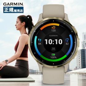 Garmin ガーミン Life Style Venu 3S ヴェニュースリー 010-02785-42 スマートウォッチ レディース フィットネス ランニング ウォーキング Suica対応 GPS 通話機能 音楽保存